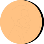 Coin - Penny 1 Clip Art