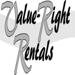 Value-Right Rentals Clip Art