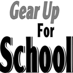 Gear Up for School Clip Art