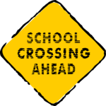 School Crossing Ahead