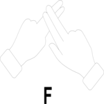 Sign Language F