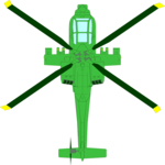 Helicopter 07 (2) Clip Art