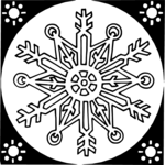 Snowflake 23 Clip Art