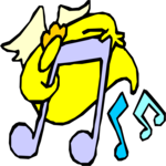 Angel & Musical Notes 1