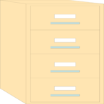File Cabinet 11 Clip Art