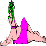 Medusa in Bathing Suit