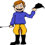 Jockey 1 Clip Art