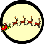 Santa & Reindeer 16