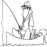 Fishing 027 Clip Art