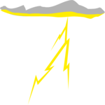 Lightning 25 Clip Art