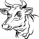 Bull 01 Clip Art