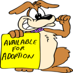 Pet Adoption - Dog Clip Art