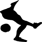 Soccer - Player 11 Clip Art
