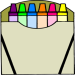 Crayons 3 Clip Art
