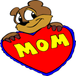 Bear - Mom Clip Art