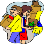 Couple Unpacking