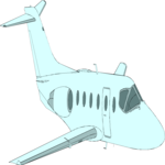 Private Jet 6 Clip Art