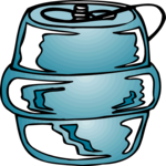 Beer Keg 06 Clip Art