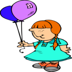 Girl with Balloons 4
