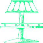 Lamp Table Clip Art