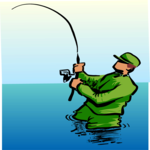 Fishing 007 Clip Art