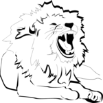 Lion 12 Clip Art