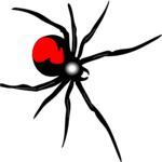 Spider - Redback Clip Art