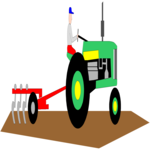 Tractor & Plow