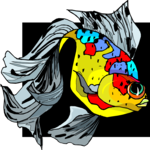 Goldfish 02 Clip Art