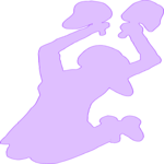 Cheerleader Silhouette