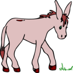 Donkey 11 Clip Art