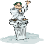 Roman Philosopher 2 Clip Art