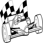 Race Car 2 Clip Art