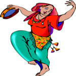 Woman Dancing Clip Art