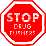 Stop Drug Pushers Clip Art