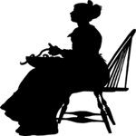 Woman Peeling Vegetables