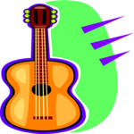 Guitar - Acoustic 23 Clip Art
