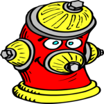 Fire Hydrant - Cartoon Clip Art