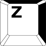Key Z Clip Art