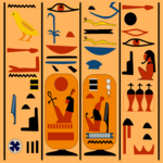 Hieroglyphics Clip Art