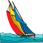 Sailboat 56 Clip Art