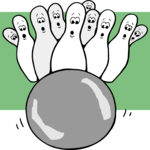 Bowling Pins - Scared