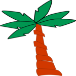 Palm Tree 25 Clip Art