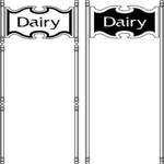 Dairy Title 1 Clip Art