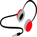 Headphone 03 Clip Art