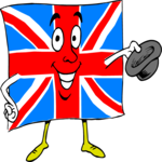 British Flag Man Clip Art