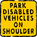 Park Disabled Vehicles 2 Clip Art