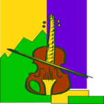 Violin Background Clip Art