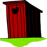 Outhouse 3 Clip Art