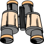Binoculars 14 Clip Art